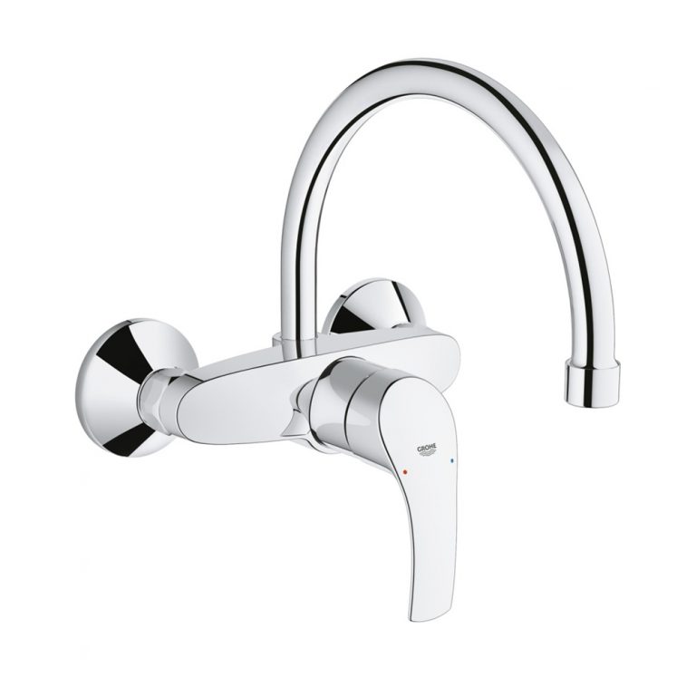 Grohe Concetto Keukenkraan Met Uittrekbare Handdouche Incl Montage